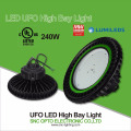 O UFO do SNC 240W conduziu as iluminações conduzidas liga leve do armazém do UL cUL do UL cUL da iluminação da baía IP65 2700-6500K garantia de 5 anos